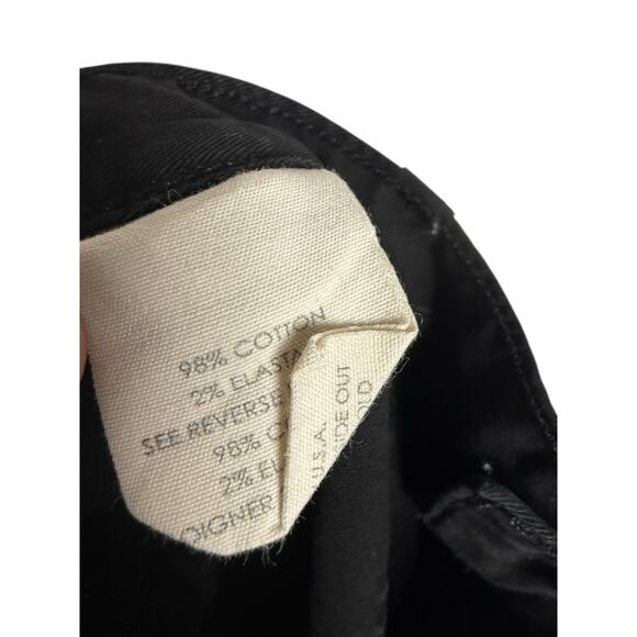 Elizabeth and James Oliver Black Low Rise Utility Slim Jogger Pants 25 - Picture 8 of 9